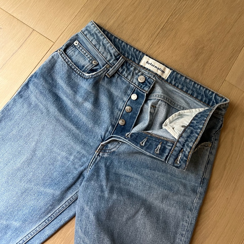 Reformation Straight Leg Jeans